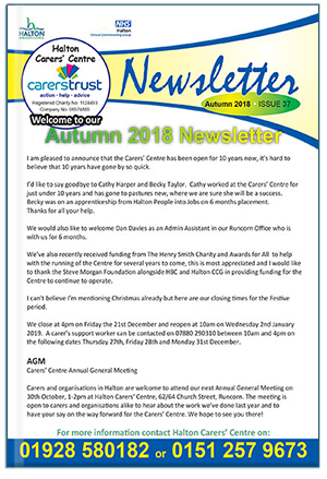 issue-37-halton-carers-centre-newsletter-autumn-2018-cover